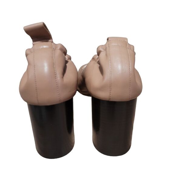 Everlane Italian Leather Elastic Back Block Heel - Picture 2 of 4